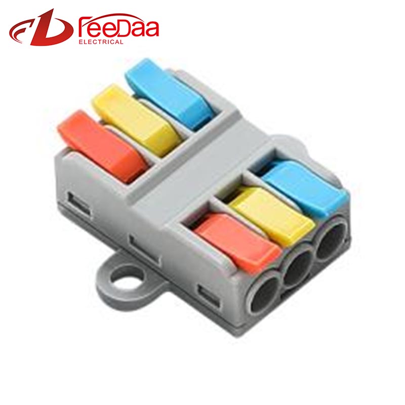 Đầu nối cáp dây nhanh 3 trong 3 ra PCT-5233G