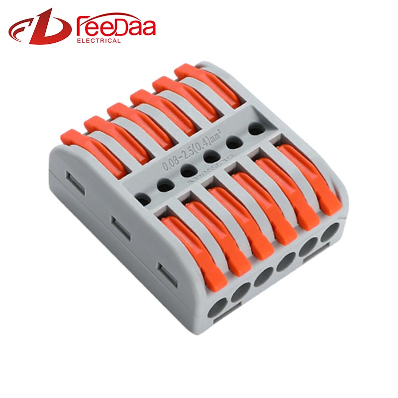 Đầu nối cáp dây nhanh 6 trong 6 ra UTJ13-266